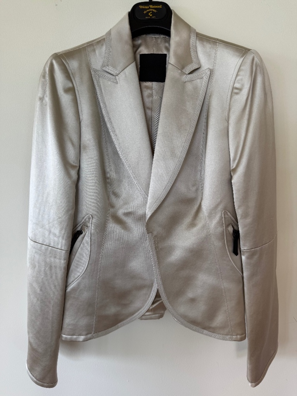 Costume National Silver Jacket